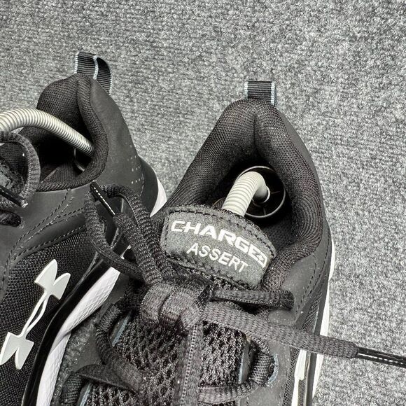 Under Armour Charged Assert 9 Shoes Mens Size 13 Black Running Athletic Training - Picture 4 of 12